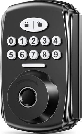 Dakdap 735851417386 Keyless Entry Door Lock Electronic Smart Locks For Front
