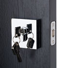 Db-3093-pc-sr Bai Deadbolt Square Rosette Polished Chrome Finish 813509023063