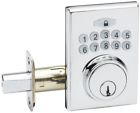 Dbf3410ps Copper Creek New Square Electronic Keypad Polished Stainless Deadbolt Model