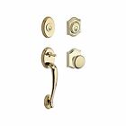 Dc.colxrou.tar.003.6l.ds.cky.kd Reserve Baldwin Columbus Entry Door Handle Set Exterior Lock Polished Brass Doub