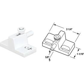 U-9867 Defender Security White Slide Bolt Patio Door Lock U 9867 Pack Of 6