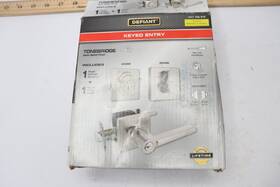 1007 Defiant 050134005235 Tonebridge Single Cylinder Combo Pack With Square Rose Satin Nickel 789 976