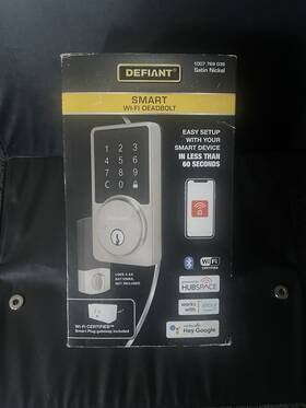 1007769038 Defiant Smart Wi Fi Deadbolt