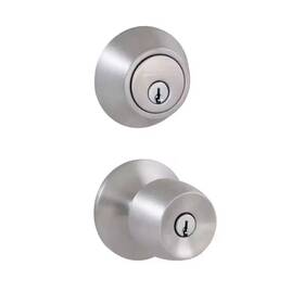 32b86d1b Defiant Brandywine Stainless Steel Combo Pack With Single Cylinder Deadbolt
