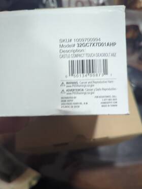 32gc8x7d01ahp Defiant Compact Touch Electronic Deadbolt Square Aged Bronze