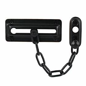 70492 Defiant Aged Bronze Chain Door Guard Secure Your With Style