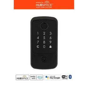 A64wg040cd Defiant Square Fingerprint Aged Bronze Wi-fi Enabled Single Cylinder Deadbolt