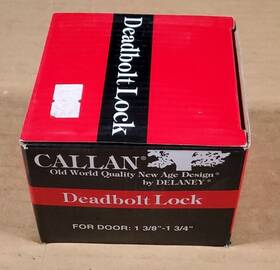 200s-us10b Delaney Hardware Single Cylinder Deadbolt