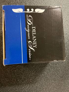 353006 Delaney 200 Series Square One Sided Privacy Deadbolt - Polished Chrome