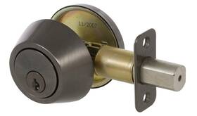 200s-us15a Delaney 694036120087 Hardware -single Cylinder Deadbolt Single