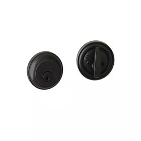 310b Delaney Hardware 313112729746 Bravura Elite Solid Zinc Oil Rubbed Bronze Single Cylinder Deadbolt