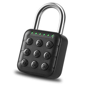 Delswin 684514559980 Combination Lock For Locker - 6-digit Combo Waterproof Black
