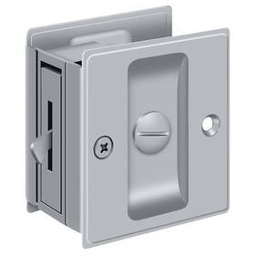 Sdl25u26d Deltana Pocket Lock 2-1/2 Inch X 2-3/4 Privacy Satin Chrome