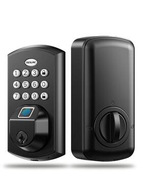 A100f Desloc 970396532673 Keyless Entry Door Lock Fingerprint Front
