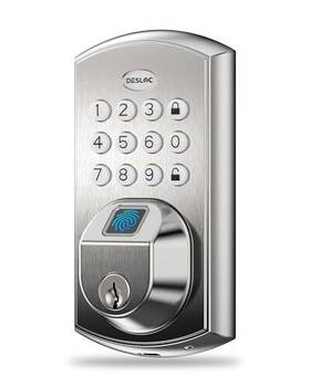 A100f Desloc 970396532680 Keyless Entry Door Lock Fingerprint Front