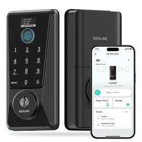 D110 Desloc 970396533090 Smart Lock Plus Fingerprint Keyless Entry Door Built-in Wi-fi Ap