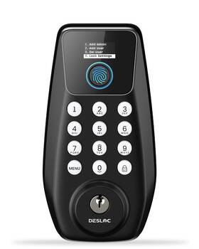C110 Desloc 970396533274 Keyless Entry Door Lock With Display Smart Screen Fingerprint Lo