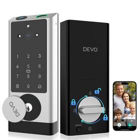 Devo 977520439532 G1 Video Smart Lock With Camera And Doorbell Auto Locks 6in1 Keyless Ent