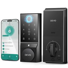 Devo 977520469096 G2 Fingerprint Smart Door Lock Keyless Entry App Control