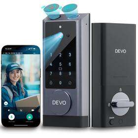 Devo 977520469171 G1 Video Smart Lock With Camera&doorbell 6-in-1 Keyless Entry Door