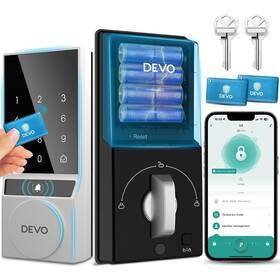 Devo 977520469706 Smart Lock Keyless Entry Door For Front Bluetooth Dead