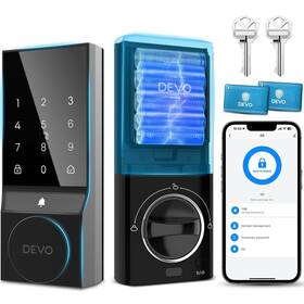 Devo 977520469713 G5 Smart Lock Front Door Keyless Entry Bulit-in Wifi Lo