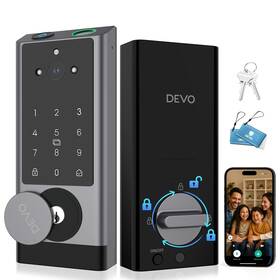 Devo 978301492142 G1 Video Smart Lock With Camera And Doorbell 6-in-1 Keyless Entry Door Fo