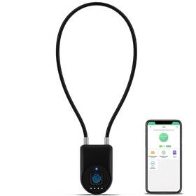Yl-p2 Dhiedas Fingerprint Cable Lock With Bluetooth App 6 Inch Long