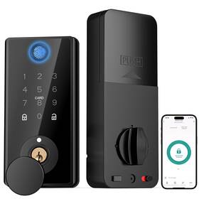 Dinstech 741365474272 Smart Lock Fingerprint Door 5-in-1 Keyless Entry Smar