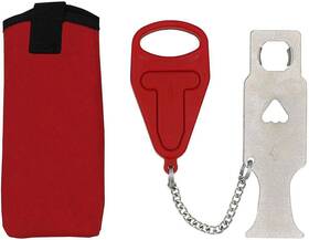 Fj-ld02-rd Direct Portable Security Door Lock For Home Travel Hotel Apartment College 1 Pack