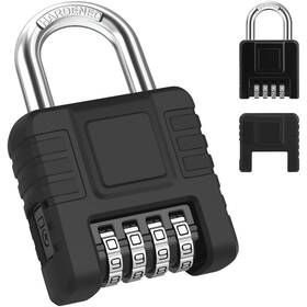 Ustal131b Diyife Heavy Duty Weatherproof Padlock Hardened 3.3 Inch 2 0.7 Black