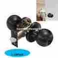 Dl607orbet-combo Homehardwarepro Entry Entrance Keyed Door Knob Lock Stainless Steel Oil Rubbed Bronze Lockset