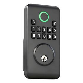 Doba 197988359203 Keyless Entry Door Lock Electronic Deadbolt With Customizable User Codes