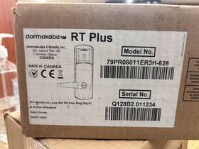 79pr06011er3h-626 Dormakaba Commercial Finger Print Door Lock Deadbolt -open Box