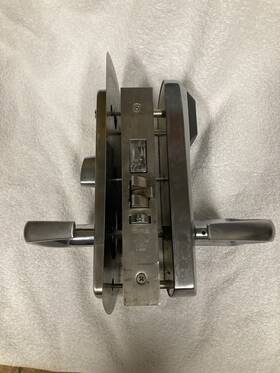 F79ps-10e032n-626 Dormakaba Rt Plus Mortise With Deadbolt Doorknob Guest Entry Satin 79 Series Rfid