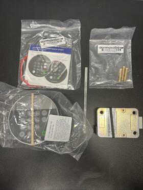 Lgk-702d-dbd-02-scte Dormakaba Lagard 702 Display Deadbolt Keypad Lock Package Tamper Evident New
