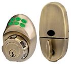 Dskp0605d275 Master Lock Keyless Electronic Keypad Deadbolt Antique Brass 071649149528