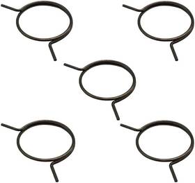 Do218 Dwuww 5 Pcs Black Replacement Door Handle Springs For Knob