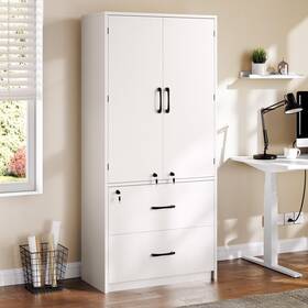 Madwvc4ecq Dwvo File Cabinet With Lock Wood Filing Doors Storage Cabinets
