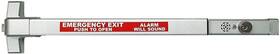 Dyn-500p-alk Dynasty Hardware Commercial Door Push Panic Exit Device Alarm Sprayed Aluminum