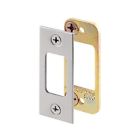 E 2483 Prime Line Schlage Deadbolt Strike Satin Nickel 049793024831