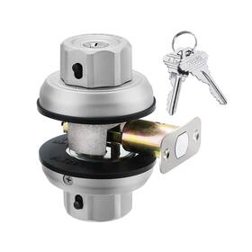 Easilok 797427521293 Deadbolt Lock E4 Twist-to-lock Front Door Keyless Heavy Duty Single Cyli