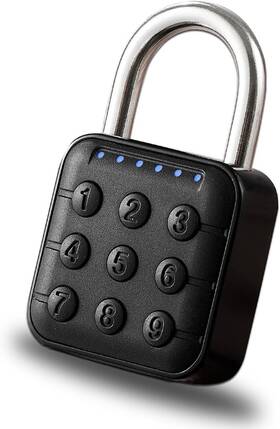 B0czv2ckjv Eastdeer Combination Lock Smart Bluetooth Padlock With App Keypad Codes F