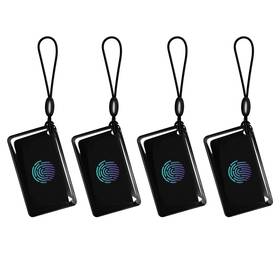 Easy Msr 733810072539 Ic Cards Keyfob For Smart Door Lock 4 Pcs 13.56mhz Rfid Key Fob Ttlock An