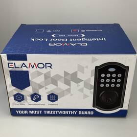 Elamor 445029120149 Keyless Entry Door Lock Electronic Deadbolt With Keypad Bluetooth Smart