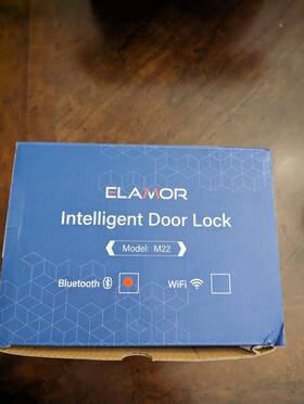 B09tvyfr35elamor Elamor Intelligent Door Lock - M22 Bluetooth Smart 122 Sn