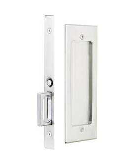 2114us15134 Emtek Modern Rectangular Pocketmortise Lock Passage For 1-3/4 Inch Door