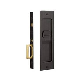 Emtek 36-2115 Us10b Modern Rectangular Privacy Pocket Door 1 3/8 Inch Oil Rubbed Bronze