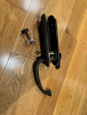 470222mb Emtek Octagon Dummy Tuscany Bronze Handleset