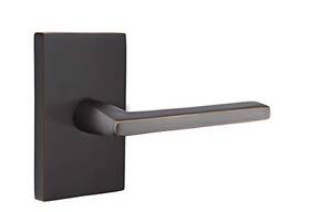5212hlorhus10b Emtek Privacy Set Modern Rectangular Rosette Helios Oil Rubbed Bronze